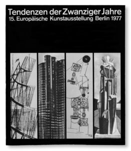 Catalogue de l'exposition 'Tendenzen der Zwanziger Jahre'